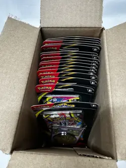 Pokemon TCG Mega Evolution Checklane Booster Pack Promo Blister - 16 Pack Case - Image 2