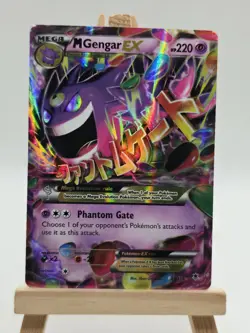 Pokemon TCG: XY Phantom Forces - Mega M Gengar EX 121/119 Secret Rare Holo - Image 1