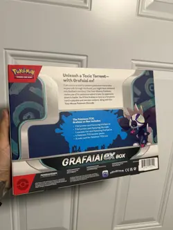 Pokemon TCG Grafaiai EX Collection Box New Sealed - Image 2