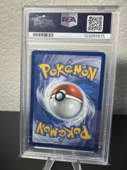 2021 POKEMON SWORD & SHIELD FUSION STRIKE #245 FULL ART/CELEBI V PSA 9 - Image 2