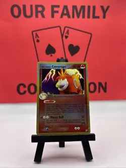 Team Magma's Camerupt 19/95 Team Magma vs Team Aqua Reverse Holo Pokemon TCG MP - Image 1