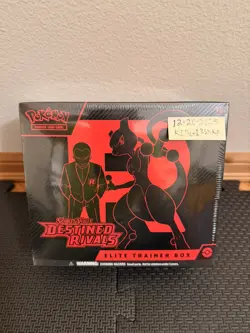 Pokemon TCG Scarlet & Violet Destined Rivals Elite Trainer Box ETB New Sealed - Image 1