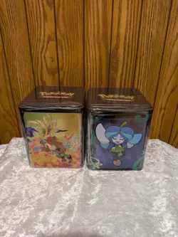 (2) Pokemon TCG 2025 Stacking Tins NEW SEALED - Image 1