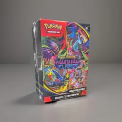 Pokemon TCG Mega Evolution Phantasmal Flames Booster Bundle (6 Packs) Sealed - Image 1