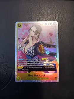 One Piece Card Game TCG Boa Hancock PRB02-017 SR M/NM Condition - Image 1