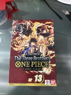 One Piece TCG The Three Brothers Ultra deck St13 St-13 *SEALED* - Image 1