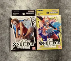 One Piece Starter Deck ST-08 & ST-09 Japanese Version Side Monkey D.Luffy/Yamato - Image 1