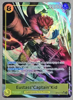 Eustass Captain Kid (112) (Parallel) - Royal Blood (OP10) One Piece TCG Holo NM - Image 1