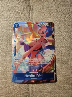 One Piece OPTCG English Nefeltari Vivi EB04-025 SR* Parallel - NM - Image 1