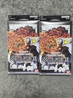 ONE PIECE TCG: Absolute Justice - Starter Deck ST-06 English Lot 2 - Image 1