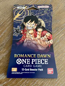 One Piece Romance Dawn English Sleeved Booster Pack, 1st Wave Pre-Errata - Image 1