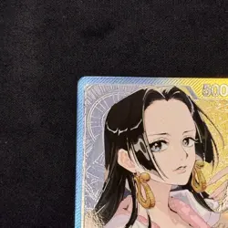 ONE PIECE Boa Hancock Alt Art OP14-041 L The Azure Sea's Seven English - NM - Image 3