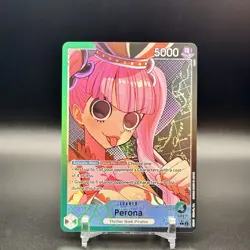 One Piece Perona (021) (Alternate Art) #OP06-021 Foil Wings of the Captain NM - Image 1