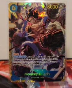 Monkey.D.Luffy (118) OP11-118 A Fist of Divine Speed Foil - Image 1