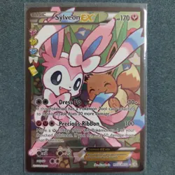 Sylveon EX RC32/RC32 XY Generations Pokemon TCG 2016 Radiant Collection M/NM - Image 1