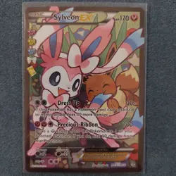 Sylveon EX RC32/RC32 XY Generations Pokemon TCG 2016 Radiant Collection M/NM - Image 2