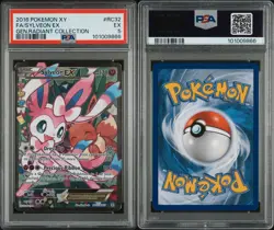 XY Pokemon Generations Full Art Sylveon EX RC32 PSA 5 - Image 2