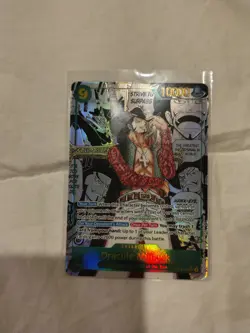 Dracule Mihawk OP14 119 SEC Manga (English) Pack Fresh One Piece TCG - Image 1