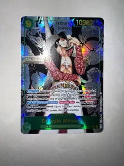 Dracule Mihawk OP14 119 SEC Manga (English) Pack Fresh One Piece TCG - Image 2