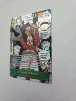 Dracule Mihawk OP14 119 SEC Manga (English) Pack Fresh One Piece TCG - Image 3