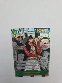 Dracule Mihawk OP14 119 SEC Manga (English) Pack Fresh One Piece TCG - Image 4