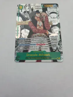 Dracule Mihawk OP14 119 SEC Manga (English) Pack Fresh One Piece TCG - Image 5