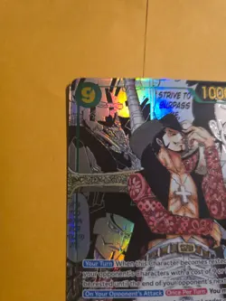 ✨ Dracule Mihawk OP14 119 SEC Manga (English) Pack Fresh One Piece TCG - Image 4