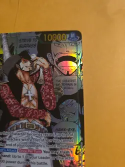 ✨ Dracule Mihawk OP14 119 SEC Manga (English) Pack Fresh One Piece TCG - Image 5