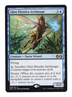 MTG English Glen Elendra Archmage NM Normal Ultimate Masters - Image 1
