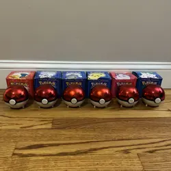 Pokemon 23k Burger King Gold Plated Trading Card Set Blue/Red Box Lot Of 6 - Image 4