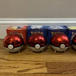 Pokemon 23k Burger King Gold Plated Trading Card Set Blue/Red Box Lot Of 6 - Image 5