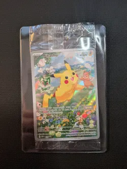 Pokemon TCG Paldea Adventure Chest SVP 088 Pikachu Black Star Promo Sealed NM/M - Image 1