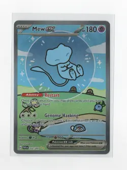 Pokemon TCG Bubble Mew SV Paldean Fates EX Illustration Card 232/091 SIR/SAR - Image 5