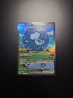 Pokemon TCG Mew EX 232/091 Sv: Paldean Fates Bubble Mew Sir - Image 2