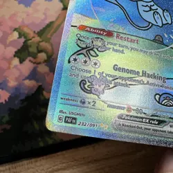 Mew EX 232/091 Sir Bubble Mew ** NEAR MINT** Paldean Fates SV Pokemon TCG Holo - Image 4