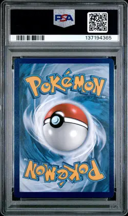 2021 POKEMON SWORD & SHIELD FUSION STRIKE #245 FULL ART/CELEBI V PSA 9 - Image 2