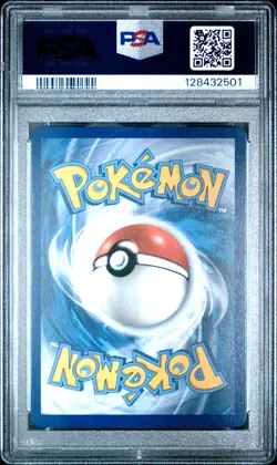 2021 POKEMON SWORD & SHIELD FUSION STRIKE #245 FULL ART/CELEBI V PSA 9 - Image 2