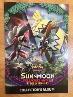 Pokemon Trading Card Game - Guardians Rising Collector’s Album - FAST SHIP - Image 1