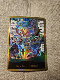 DON!! Card (Egghead) (Gold) The Azure Sea's Seven Foil - Image 1