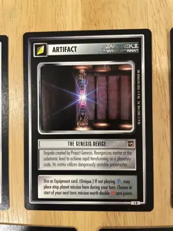 Star Trek CCG: First Edition The Motion Pictures - 5 Rare Card Lot - Image 4