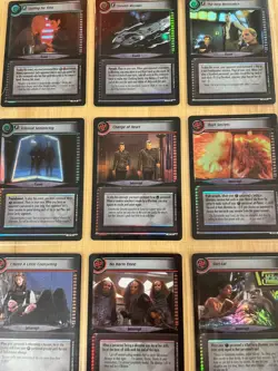 Star Trek CCG: Second Edition Reflections 2.0 - Nine Card Event & Interrupt Lot - Image 1