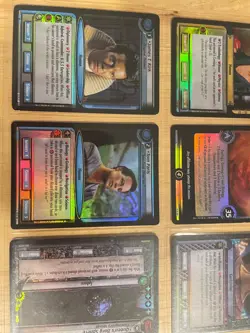 Star Trek CCG: Second Edition Genesis Nine Card Foil Lot - Image 4