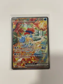 Keldeo EX 167/086 White Flare Pokemon Holo Card NM Condition - Image 1