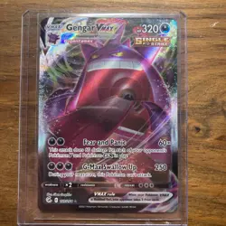 Pokemon Card - Gengar VMAX Fusion Strike 157/264 Ultra Rare - Image 1