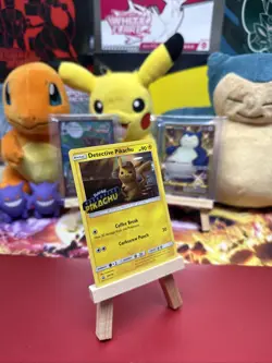Detective Pikachu - (Stamped) SM190 Sm Holo plus free bonus card🔥 - Image 2