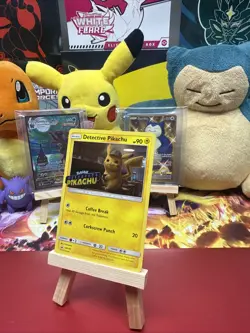 Detective Pikachu - (Stamped) SM190 Sm Holo plus free bonus card🔥 - Image 3