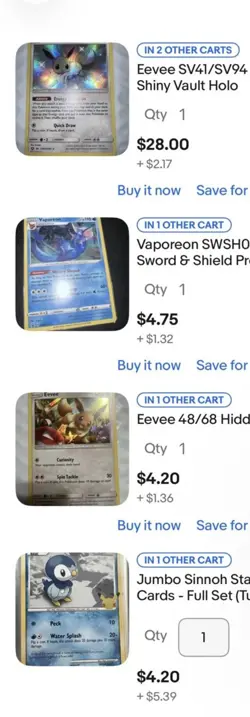 Pokemon- TCG Trading Cards 636996769739 - Image 1