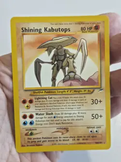 Pokemon 💎 Neo Destiny Shining Kabutops Holo Card 108/105 WOTC LP *SEE PICS* - Image 1