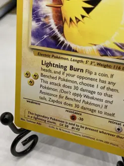 MOLTRES ARTICUNO ZAPDOS 21 22 23 BLACK STAR PROMO POKEMON CARDS AOKI ERROR - Image 2