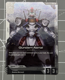 Gundam Aerial R GD01-070 | Tournament Promo | Gundam Card Game | Near Mint - Image 1